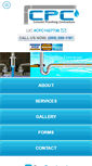Mobile Screenshot of colonialplumbingcontractors.com
